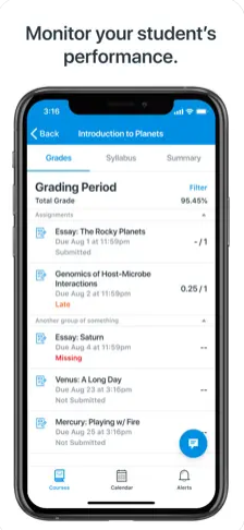 canvas parent app